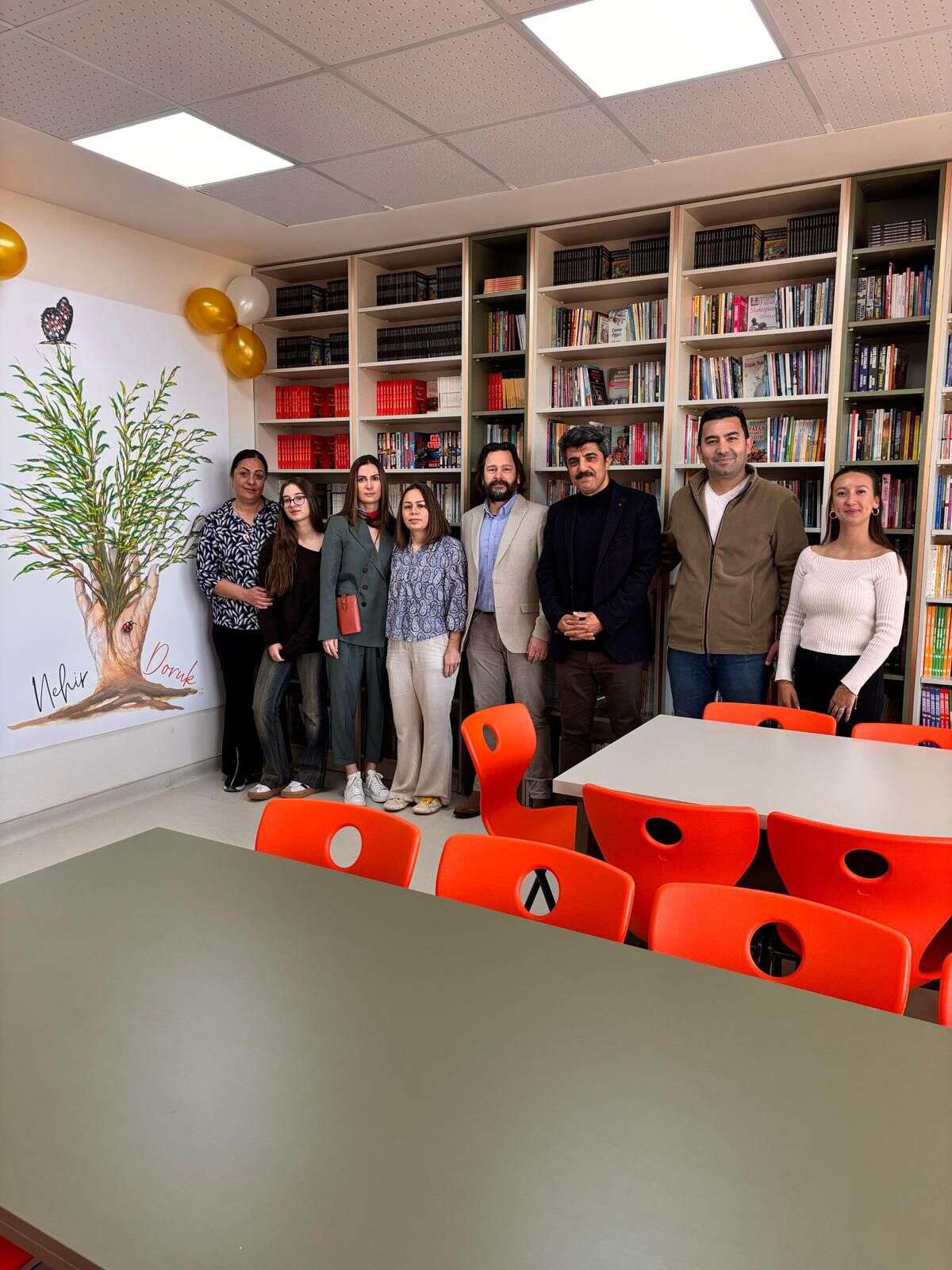 Nehir ve Doruk Sarıtaş Kardeşlerin Adı Kütüphane İle Ölümsüzleştirildi 1